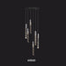 Modern Style Crystal Bars Chandelier-DWHOME