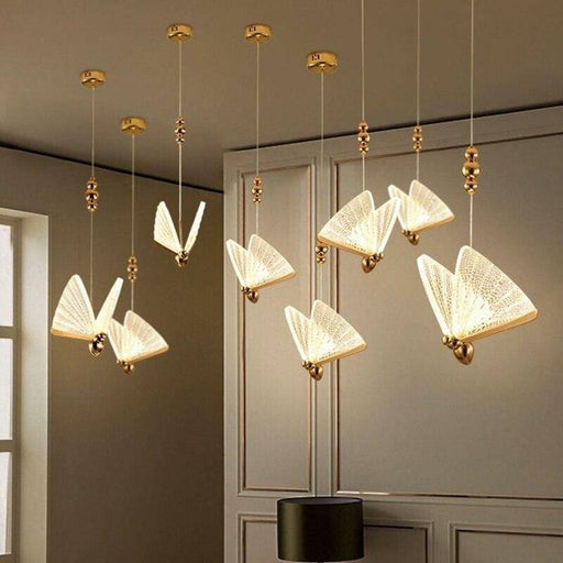 Modern Style Butterfly Pendant Light-DWHOME