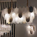 Postmodern Luxury Golden Feathers Chandelier - DWHOME