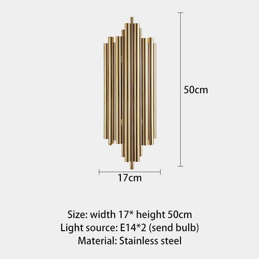 Modern Style Reversed Skyline Wall Light-DWHOME