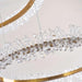 Capri 3-Ring Crystal Chandelier - DWHOME