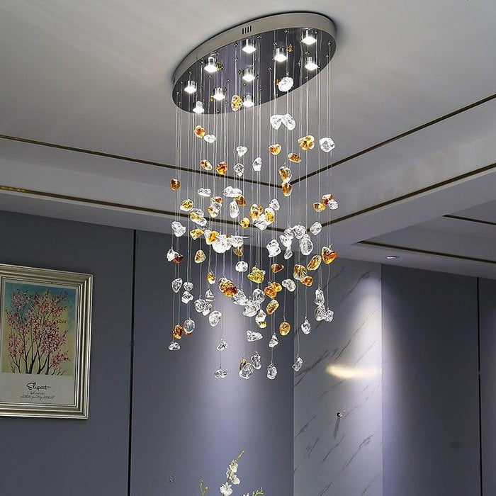 Modern Style Pebble Rain Chandelier - DWHOME