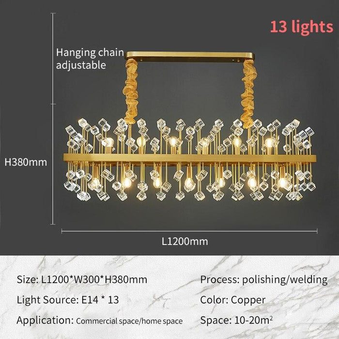 Modern Style Golden Lollipop Chandelier N READY - DWHOME