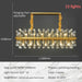 Modern Style Golden Lollipop Chandelier N READY - DWHOME