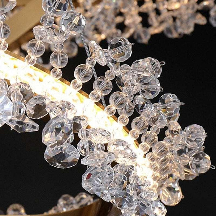 Capri 3-Ring Modern Light Fixture - DWHOME