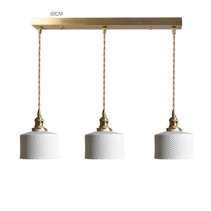 Nordic Style Ceramic Hanging Pendant Light - DWHOME