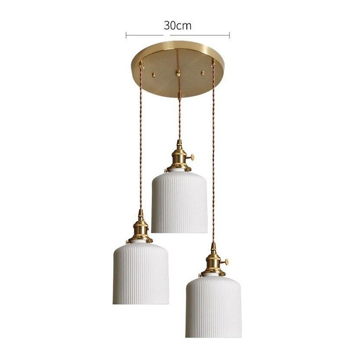 Nordic Style Ceramic Hanging Pendant Light - DWHOME