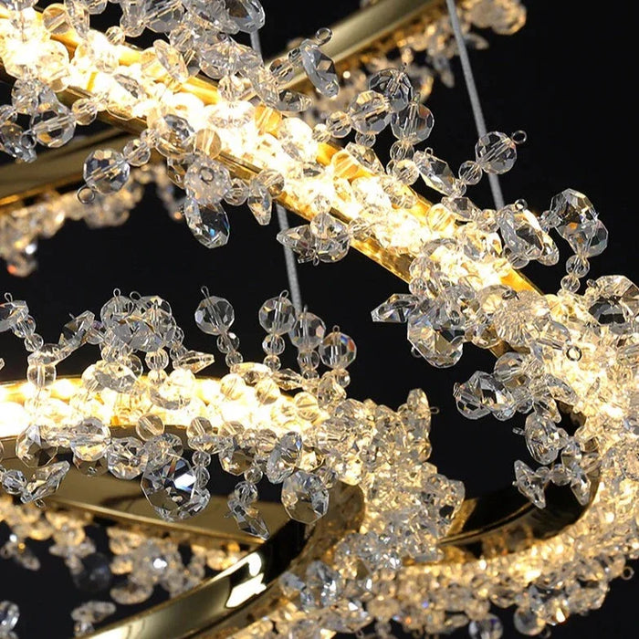 Capri 3-Tier Modern Chandelier