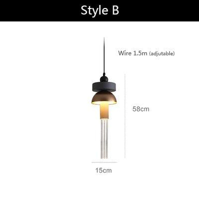 Modern Jellyfish Pendant Lights-DWHOME