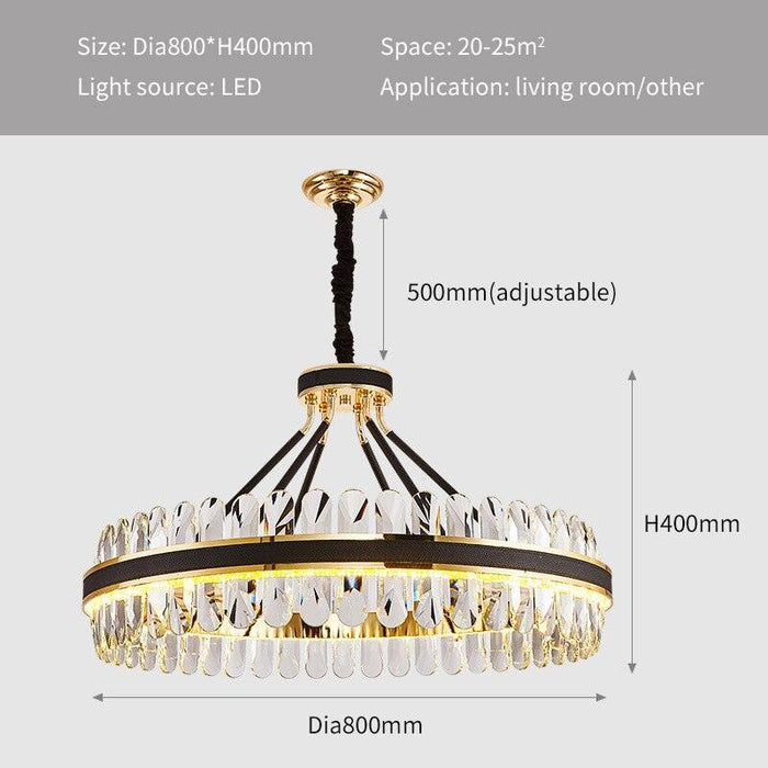 Postmodern Luxury Crystal Chandelier - DWHOME