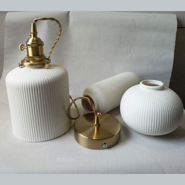 Nordic Style Ceramic Pendant Light N READY - DWHOME