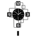 Squares DIY Wall Clock - DWHOME