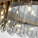 Lustre aux éclats ovales style moderne - DWHOME