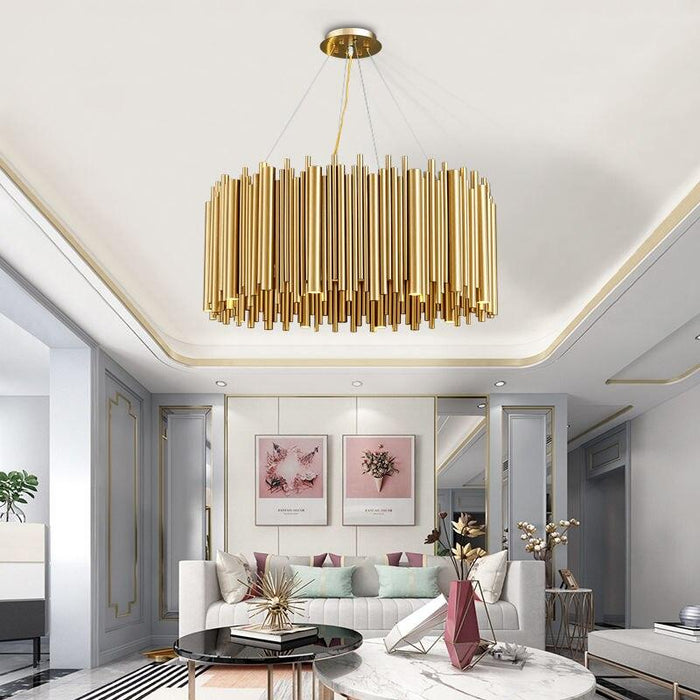 Modern Style Stainless Steel LED Chandelier - DWHOME