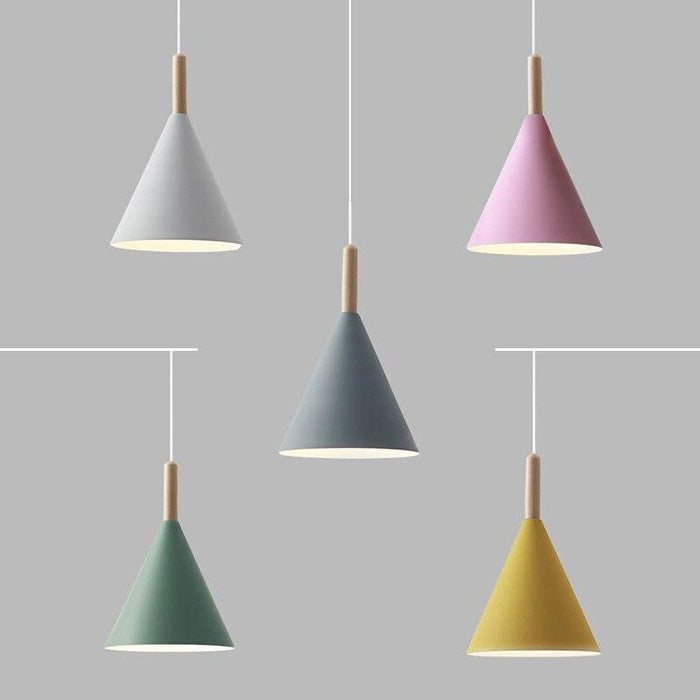 Modern Style Color Cone Ceiling Light - DWHOME