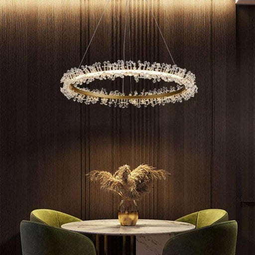 Capri Crystal Modern Chandelier-DWHOME