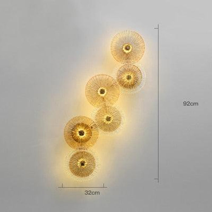 Lotus Leaves Wall Lamp-DWHOME