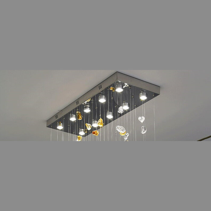 Modern Style Pebble Rain Chandelier - DWHOME