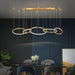 Modern Design Golden Rings Chandelier - DWHOME