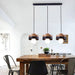 Modern Style Wooden Acorn Chandelier-DWHOME