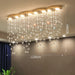 Modern Style Crystal Droplets Chandelier - DWHOME