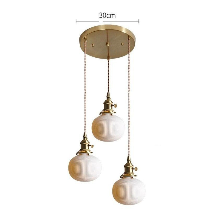 Nordic Style Ceramic Hanging Pendant Light - DWHOME