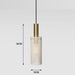 Nordic Style Cylinder Pendant Light - DWHOME