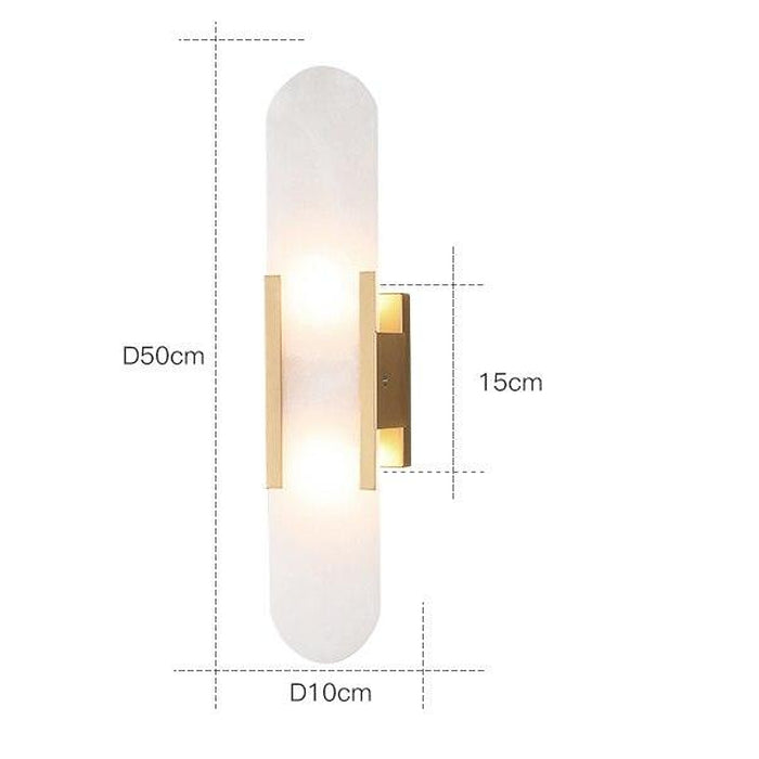 Post-modern Marble Wall Lamp-DWHOME