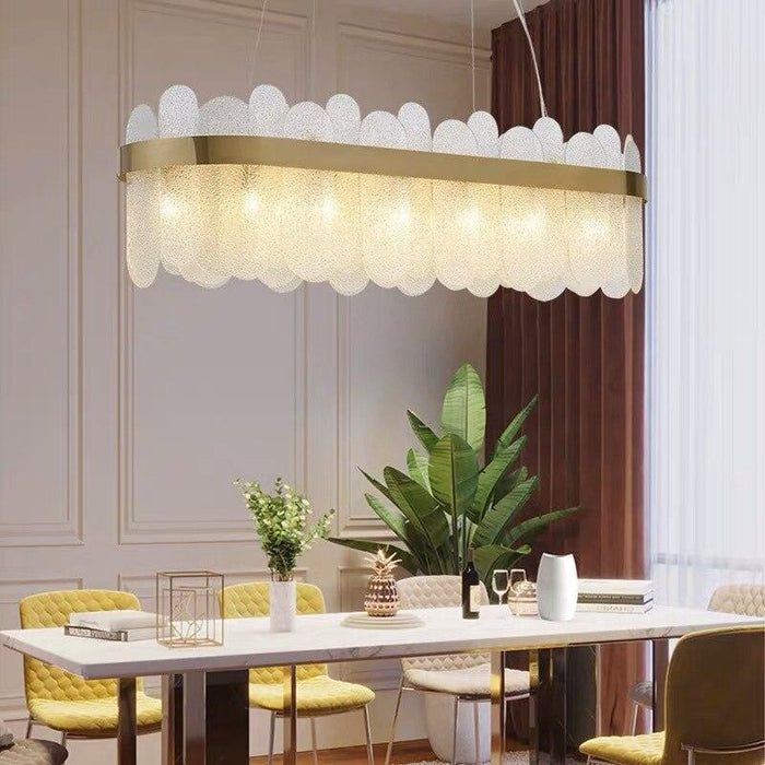 Chandelier Style Moderne à éclats ovales - DWHOME
