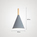 Modern Style Color Cone Ceiling Light - DWHOME