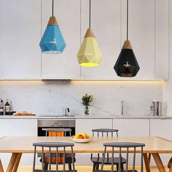 Modern Style Gemstone Pendant Light N READY - DWHOME