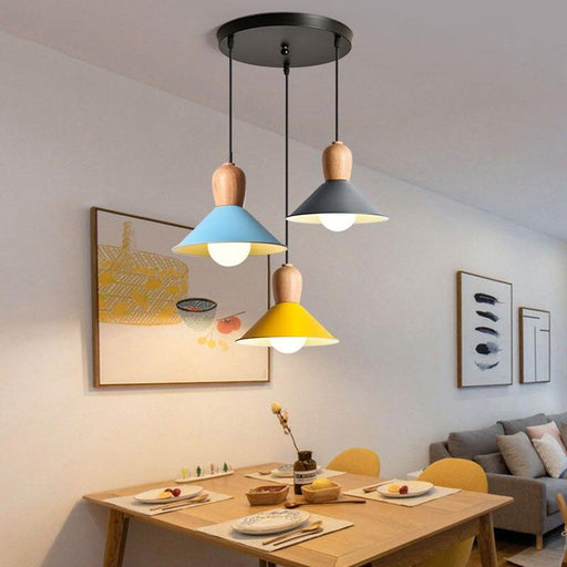 Retro Design Modern Colored Ceiling Light N READY-DWHOME