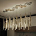 Modern Style Bars of Light Chandelier - DWHOME