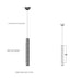 Modern Style Bars of Light Chandelier - DWHOME
