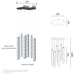 Modern Style Bars of Light Chandelier - DWHOME