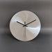 Polished Metal Wall Clock - DWHOME