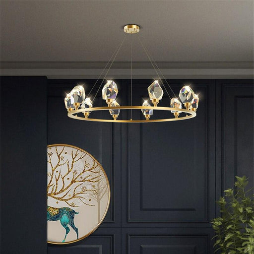 Postmodern Crystal Suspension Chandelier-DWHOME