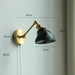 Nordic Style Glass Copper LED Wall Light - DWHOME