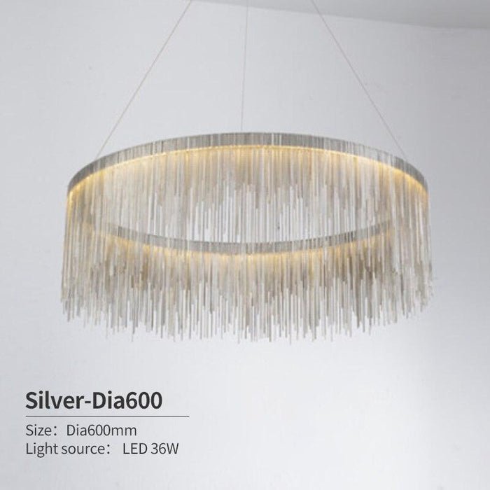 Modern Style Golden Drizzle Chandelier - DWHOME