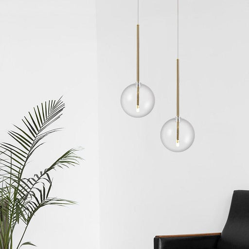 Pin Pendant Glass Lamp-DWHOME