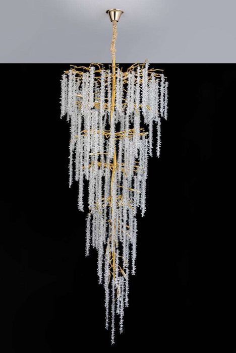 Albero Crystal Foyer Chandelier-DWHOME