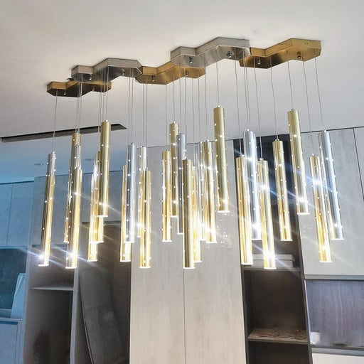 Modern Style Bars of Light Chandelier-DWHOME