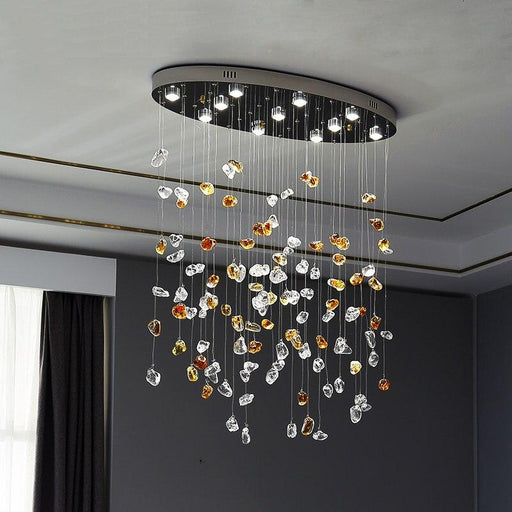 Modern Style Pebble Rain Chandelier-DWHOME