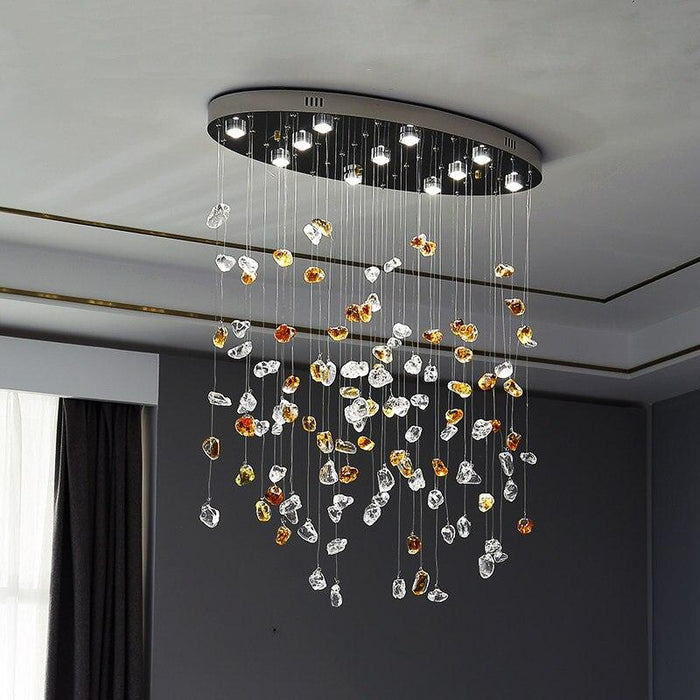 Modern Style Pebble Rain Chandelier - DWHOME