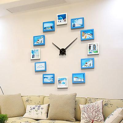 Photo Frames DIY Wall Clock - DWHOME