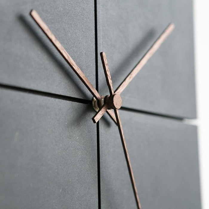 Nordic Style Black Wall Clock - DWHOME