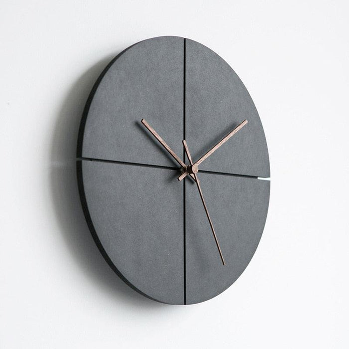 Nordic Style Black Wall Clock - DWHOME