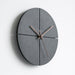 Nordic Style Black Wall Clock - DWHOME