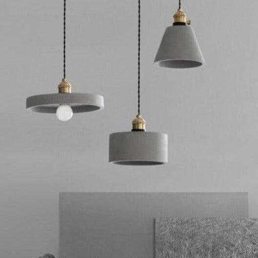 Vintage Style Cemented Pendant Light-DWHOME
