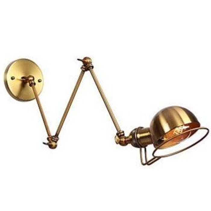 Retro Style Mechanical Gold Wall Light N READY-DWHOME